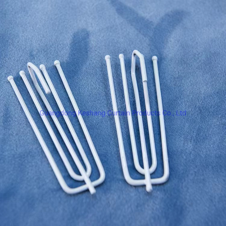 Stainless Steel Four Fork Hook for Curtain Tape Curtain Track