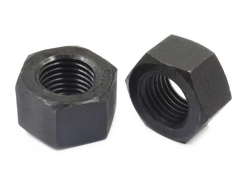 Fastener Black-Galavized-HDG DIN934GB6170 Heavy Hexagon Nut Hebei Handan