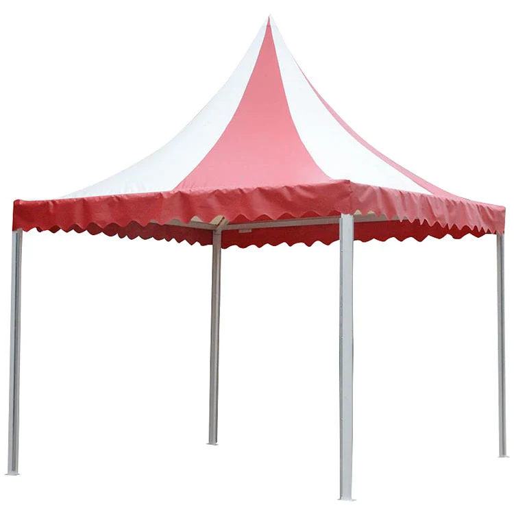 White PVC Heavy Duty Exhibition Wedding Commercial Marquees Pagoda Tent