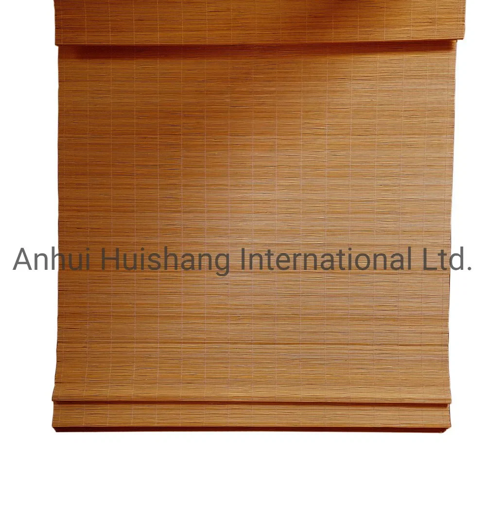 Cordless Bamboo Roman Rolling Matchstick Window Blinds Curtains