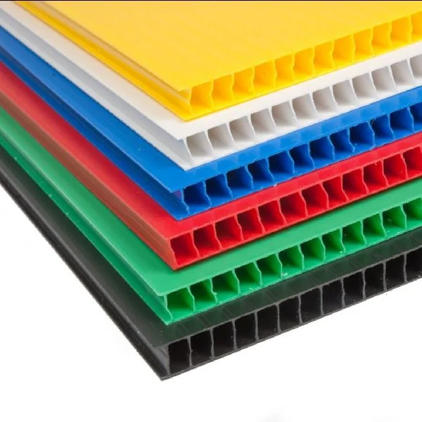 100% Polypropylene Flexible PP Hollow Board Corrugated Plastic Roofing Sheets