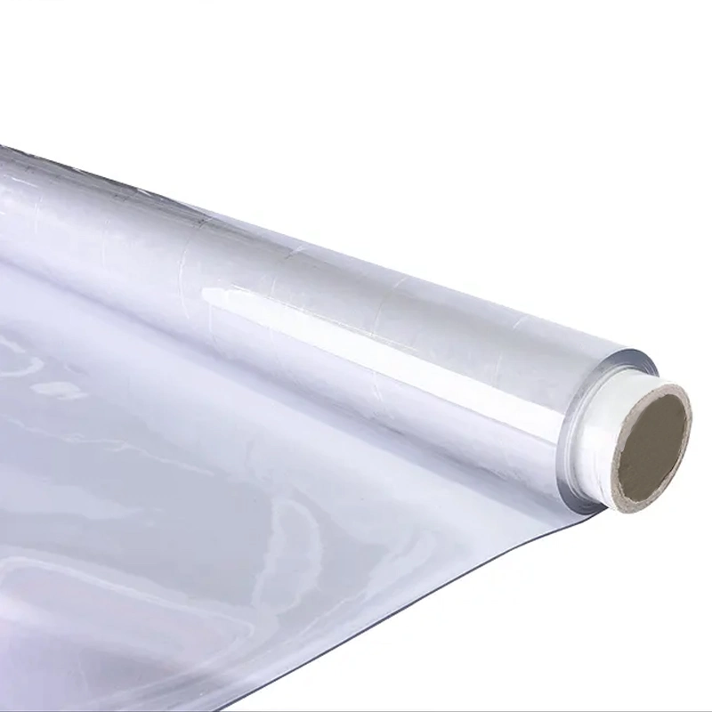 Factory Wholesale PVC Soft Film Transparent for Raincoat Film