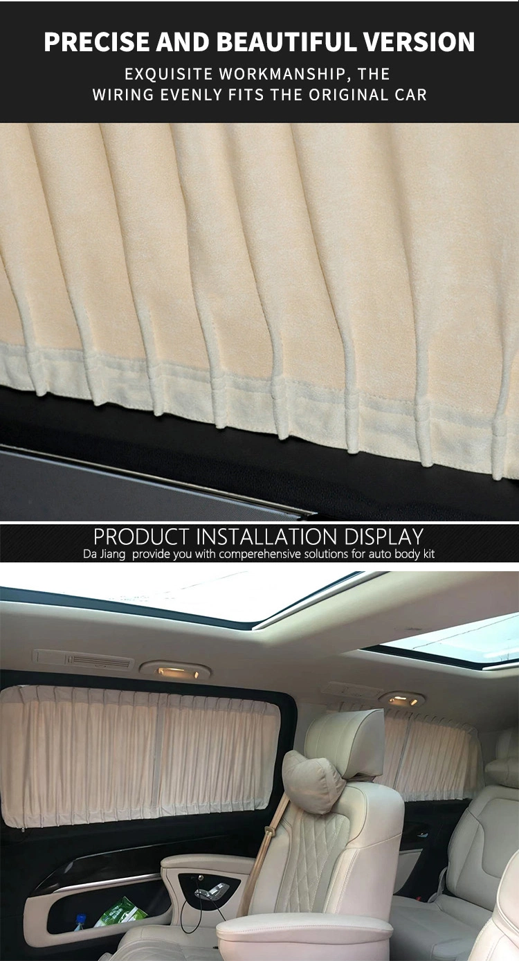 Factory Price Automatic Folded Double-Lay Car Electric Curtain for Mercedes Benz Vito Vclass W447 V250 V260