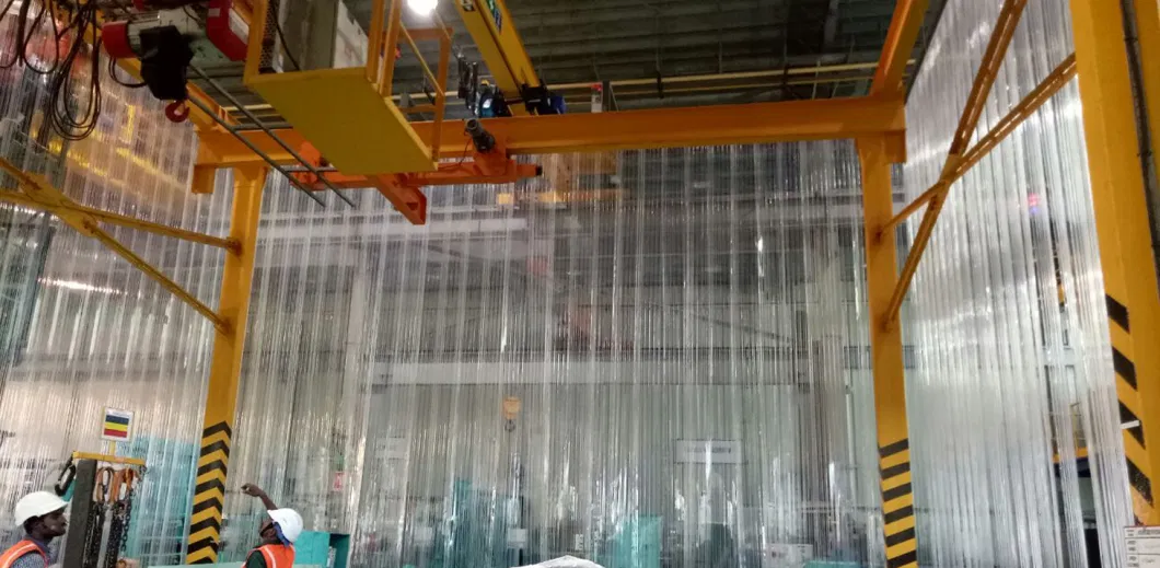 Orange Color High Quality Anti-Insect PVC Strip Curtain