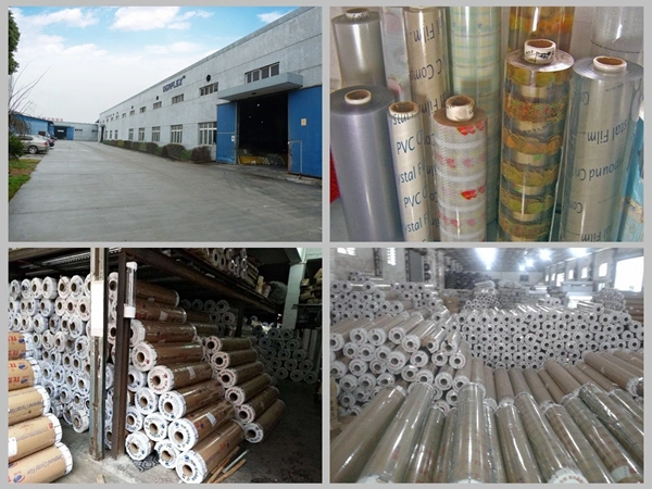 China Supplier Clear Thin PVC Plastic Sheet, PVC Soft Film