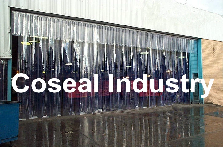 Industrial Divide PVC Plastic Strip Curtain