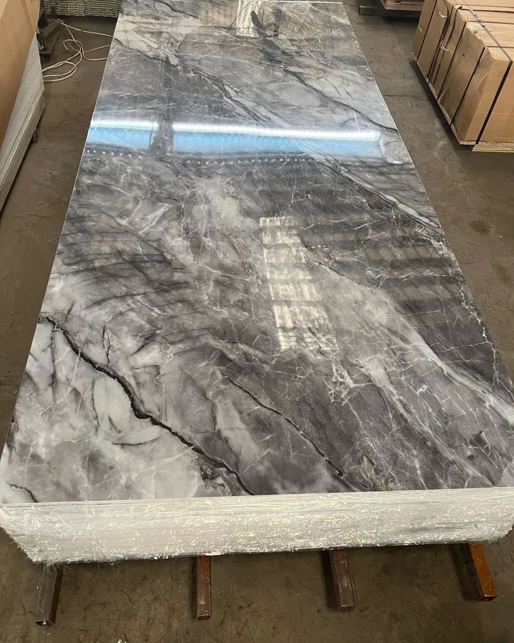 PVC Marble Sheet UV Marble Sheet 3D Printed Wall Decorative Panel China Factory Professional Manufacturer