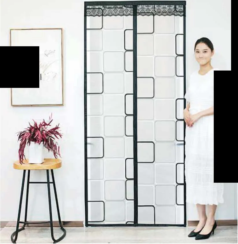 2022 Hot Sale Specializd Factory Mosquito Net Door Magnetic Door Curtain