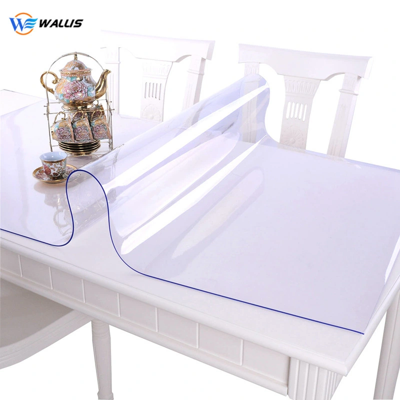 Waterproof Transparent Soft Plastic PVC Sheet for Table Cloth Table Cover Table Top