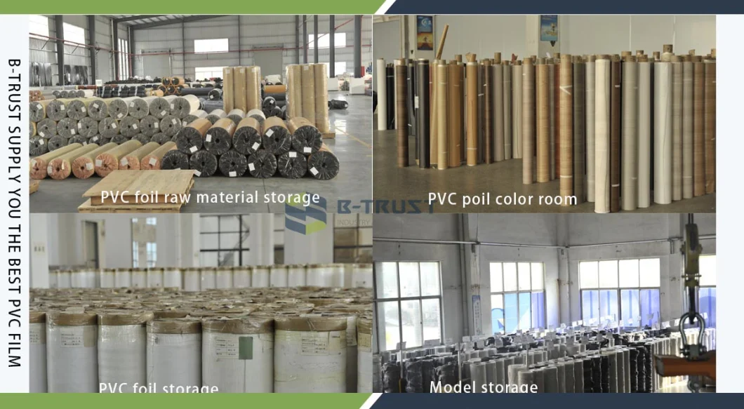 PVC Lamination Film for Furniture/Doors/Cabinets with High Quality and Best Price