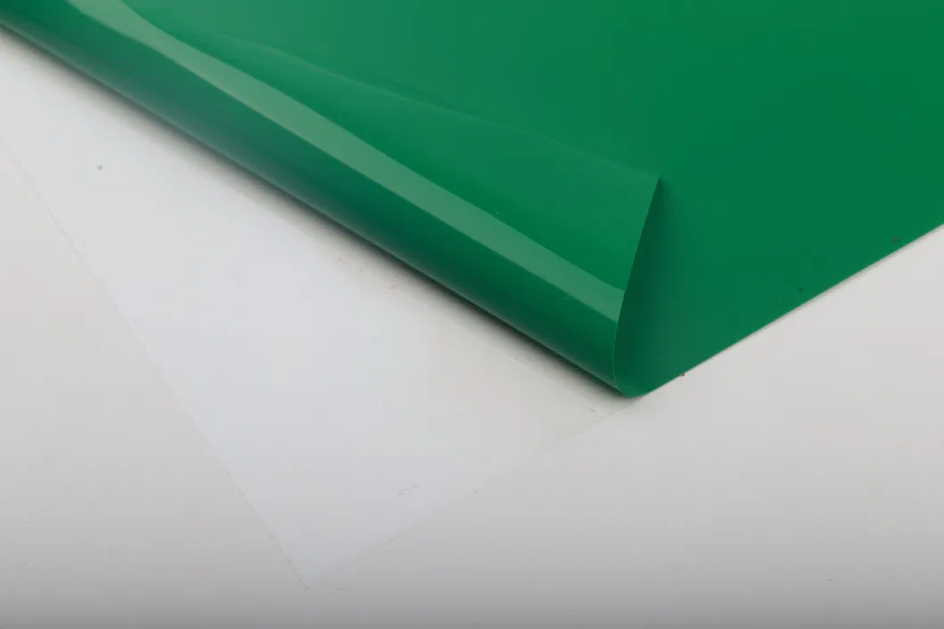 PVC Static Colored Window Film for Glass Door Translucent Deep Embossing PVC Film