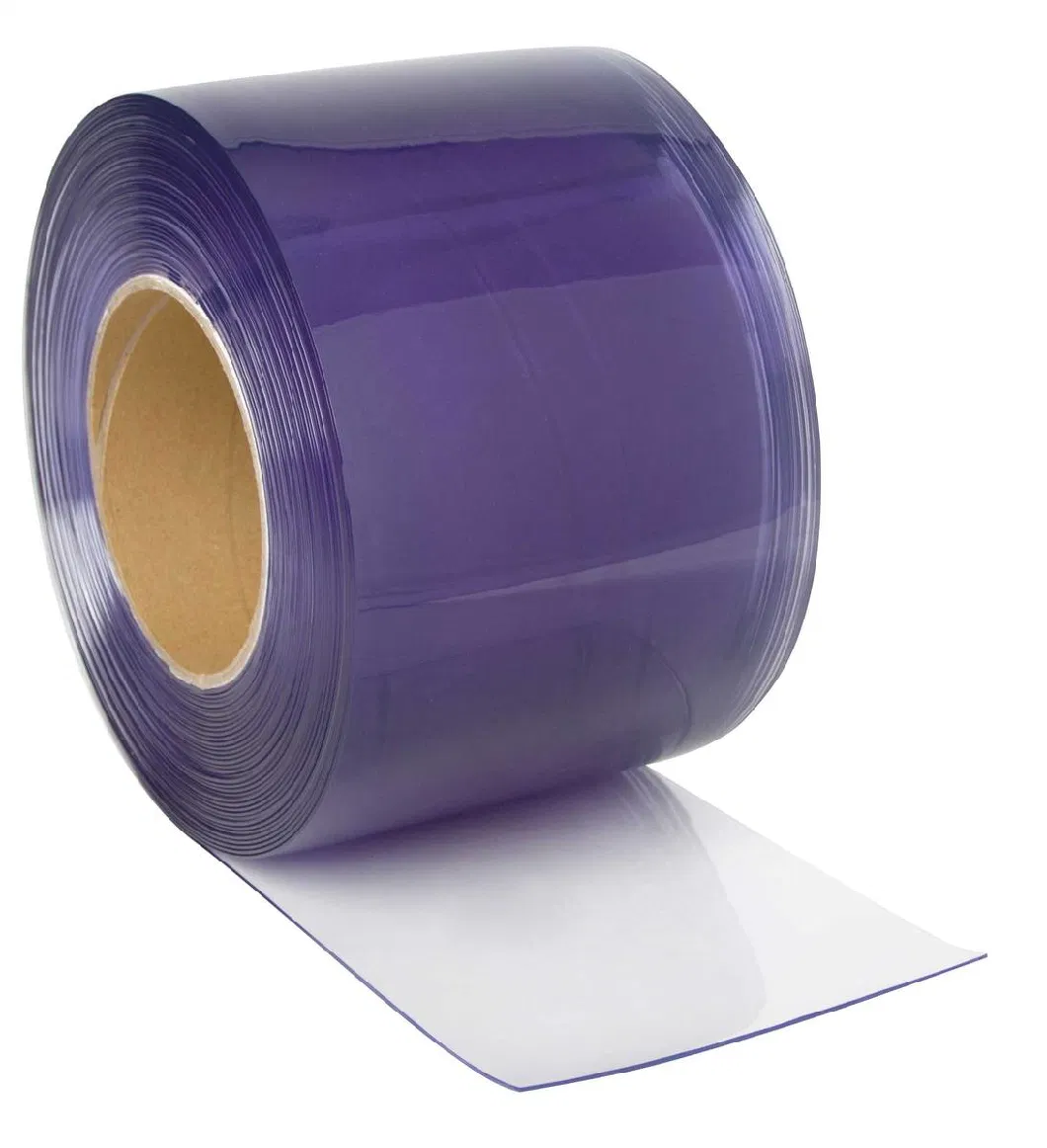 Yingyi Frosted/Smooth/Super Clear/Ribbed/Emboss Anti-Static Ant-Bacterial PVC Soft Film Roll for Strip Door Curtain