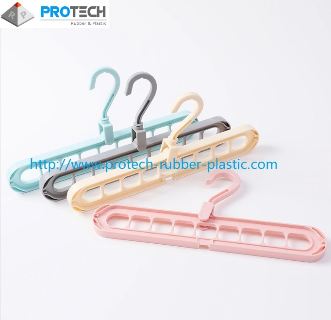 Custom Plastic Clothes Rack Folding Clothes Hange Suit Hanger