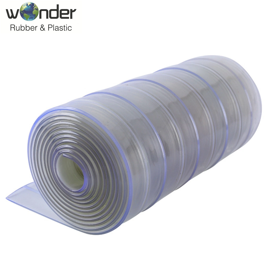 Anti UV Anti Dust Anti Static Isolation High Quality Transparent Clear Yellow Blue PVC Strip Door Curtain Roll