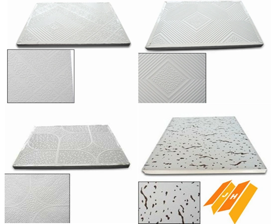 Hebei Province White Pattern 975 PVC Gypsum Ceiling (2*2&prime;7mm)