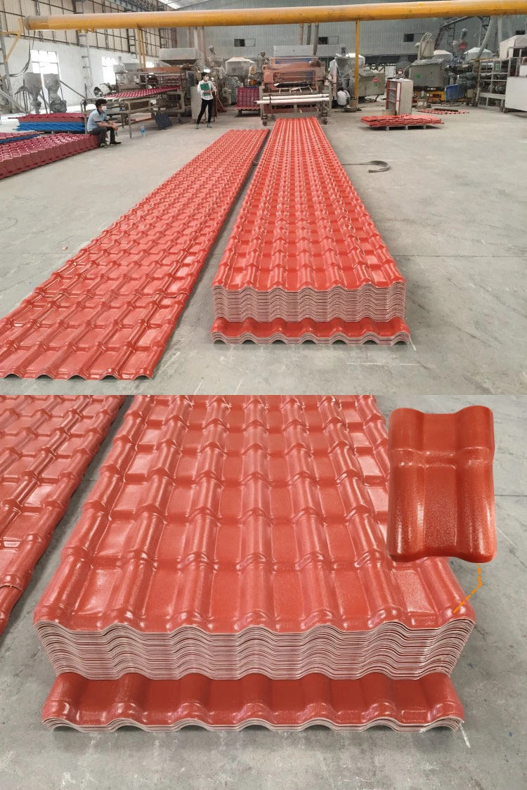 Insulation Resistance Spanish PVC Roof Tile Prices ASA UPVC Plastic Roofing Sheet for House