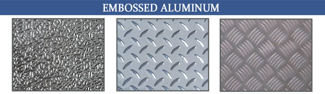 Embossed Checker Plate 1070 Five-Bars Aluminum Sheet for Cold Room Warehouse and Kitchen Floor