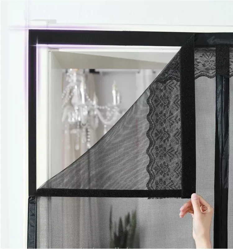 Specializd Factory High Quality Mosquito Net Door Magnetic Door Curtain