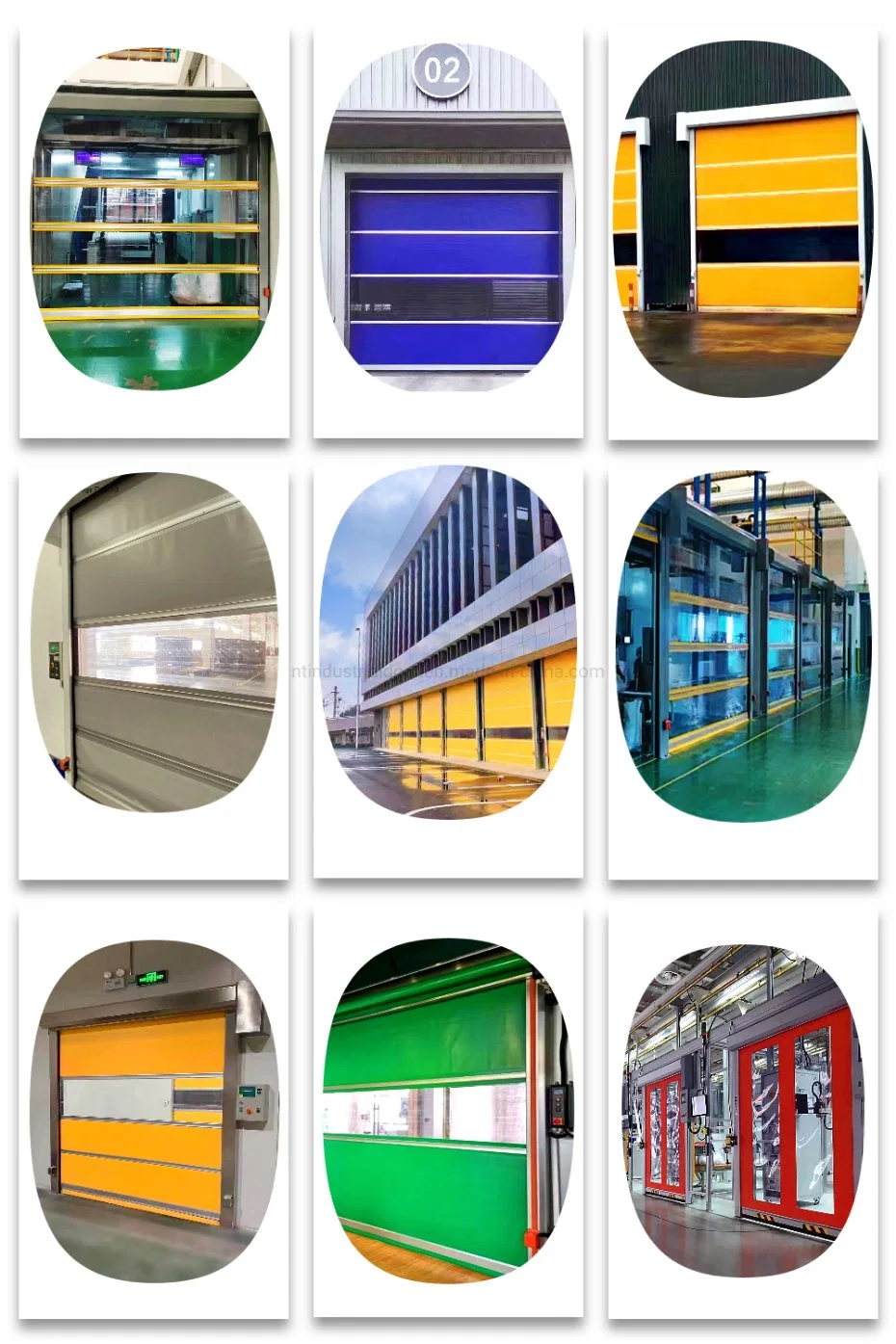 Hot Selling China PVC Curtain for High Speed Door/Industrial Door