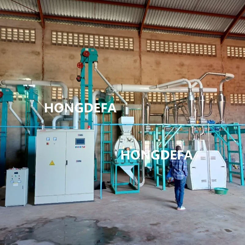 Tanzania Market 30t/D Maize Milling Equipment for Hot Sale