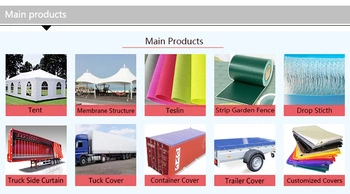 1000d Waterproof PVC Coated Wire Mesh Truck Trailer Cover Lorry Side Curtain