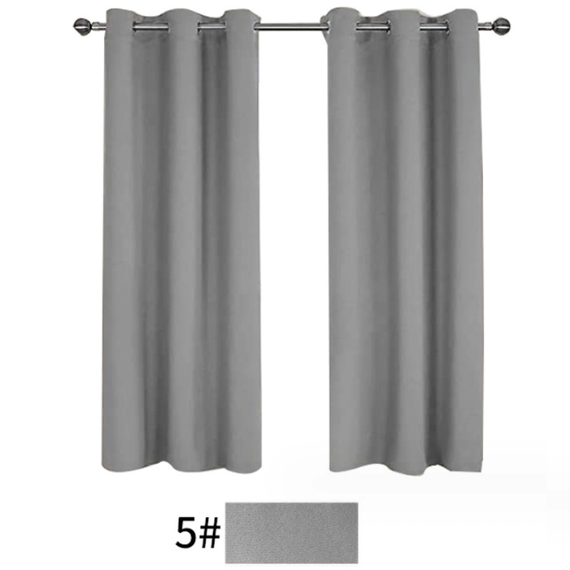 General Pleat Cheap Black out Door Luxury Cloth Curtain for The Living Room Curtain