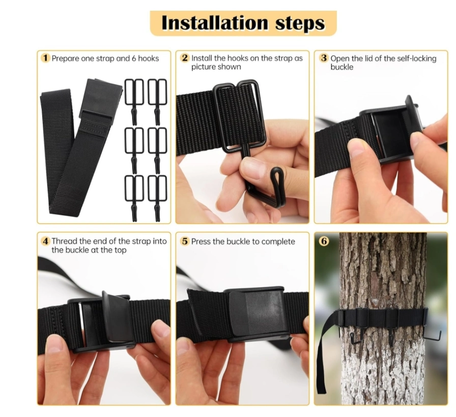 Tree Stand Gear Strap Hanger