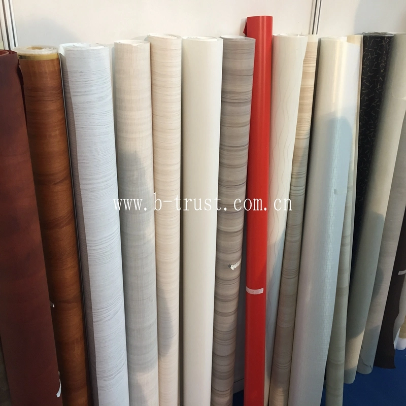 Wood Grain PVC Decorative Film/Foil for Cabinet/Door Vacuum Membrane Press Bgl090-095