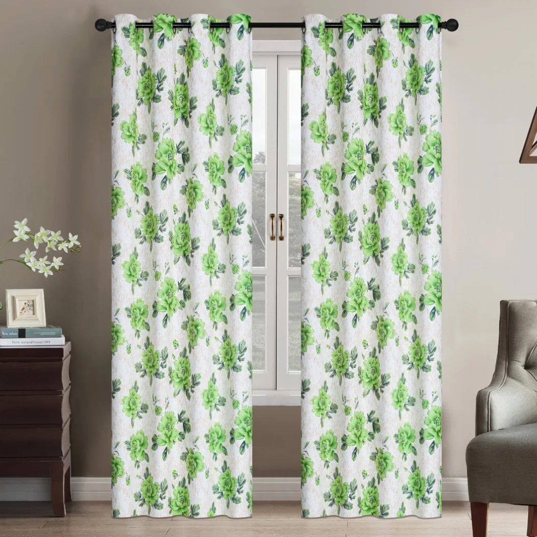 Fire Retardant Hotel Curtains 100% Blackout Window Curtains for The Living Room