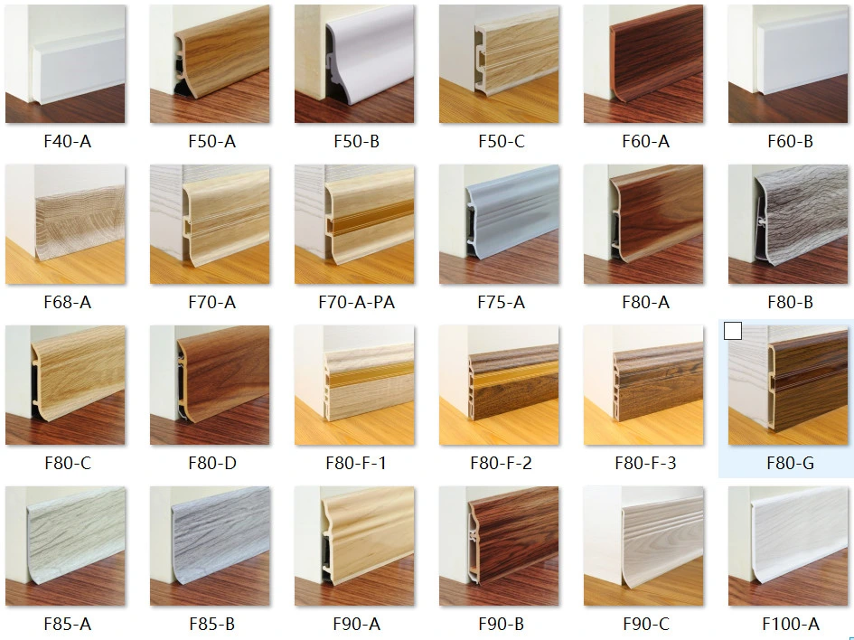 Soft PVC Accessory Skirting Board