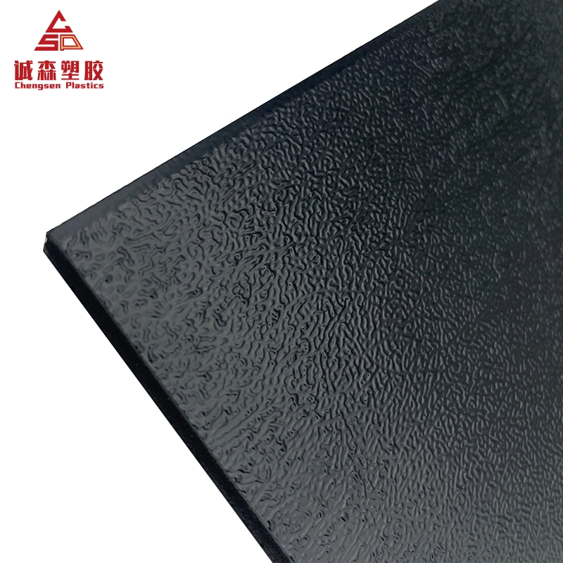 3 Ply ABS Plastic Sheet Laminated Board Black-White-Black ABS Sheet