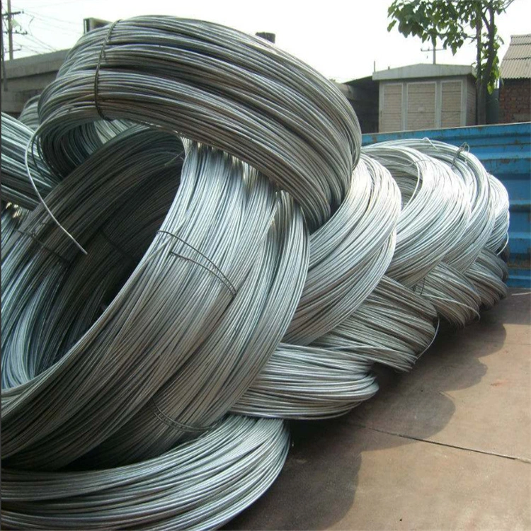 Hot Rolled Galvanized Stainless Steel Iron Wire Rods for Construction Binding Tie