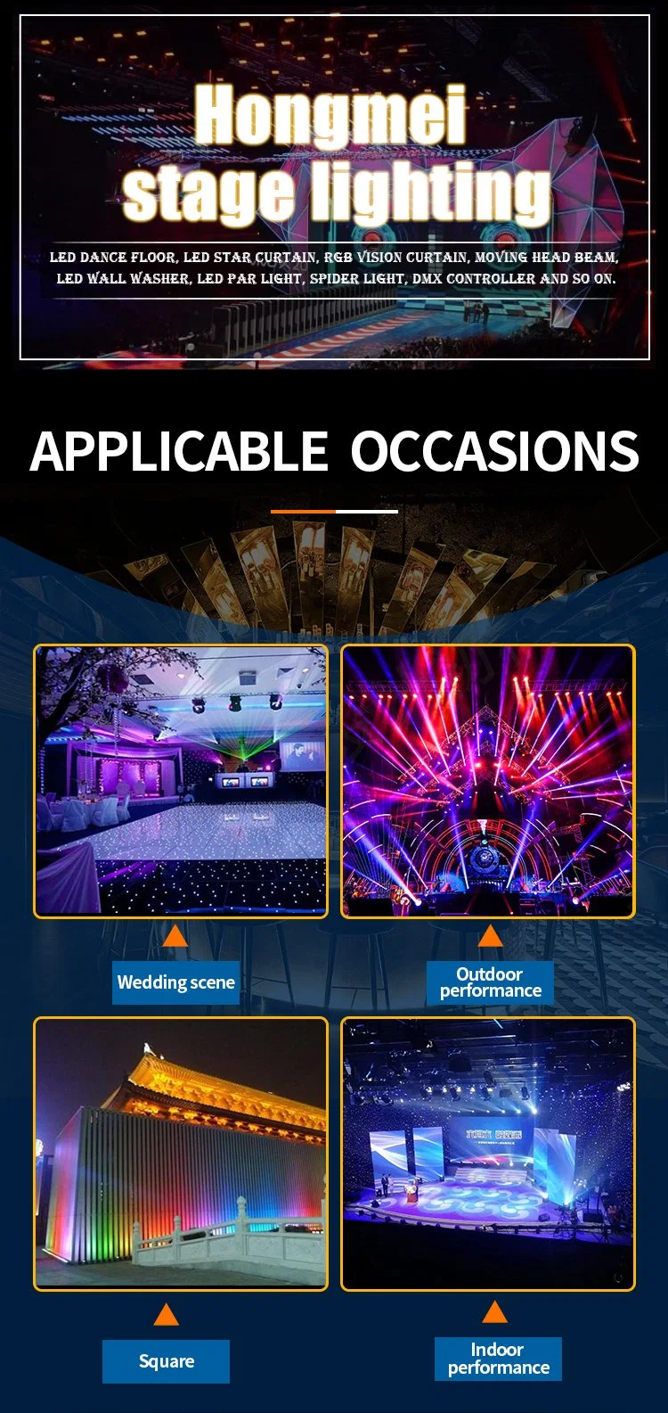 Concert Backdrops Foldable LED Video Cloth Fabric P18cm LED Vision Curtains with DMX&SD&PC Control