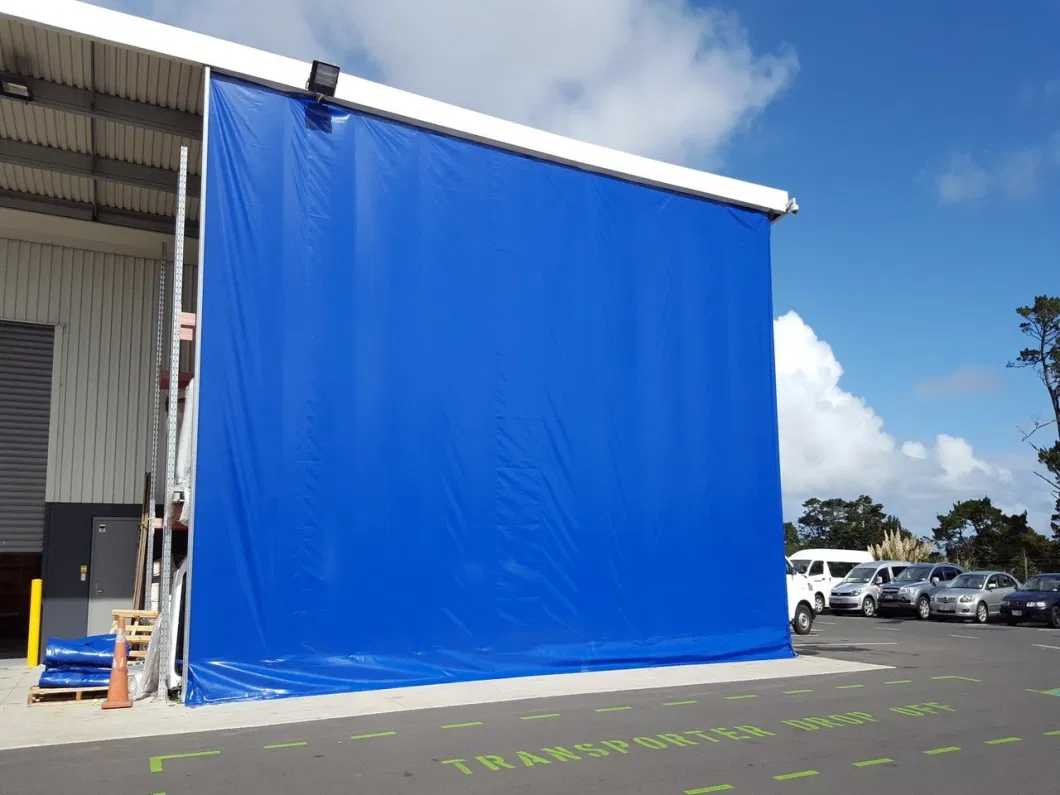 Waterproof PVC Laminated PVC Tarpaulin PVC Industrial Curtain Walls