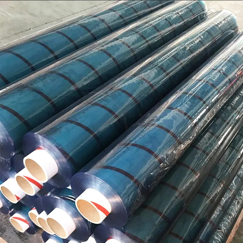 Factory Wholesale PVC Soft Film Transparent for Raincoat Film