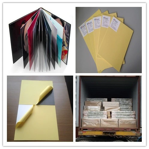 PVC or Paper Hot Melt Photo Album Sheet