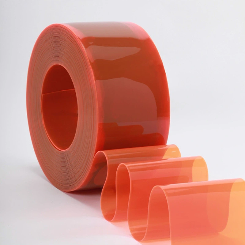 Factory Directiy Vinyl Flexible Plastic Transparent Clear PVC Curtain Strip Roll