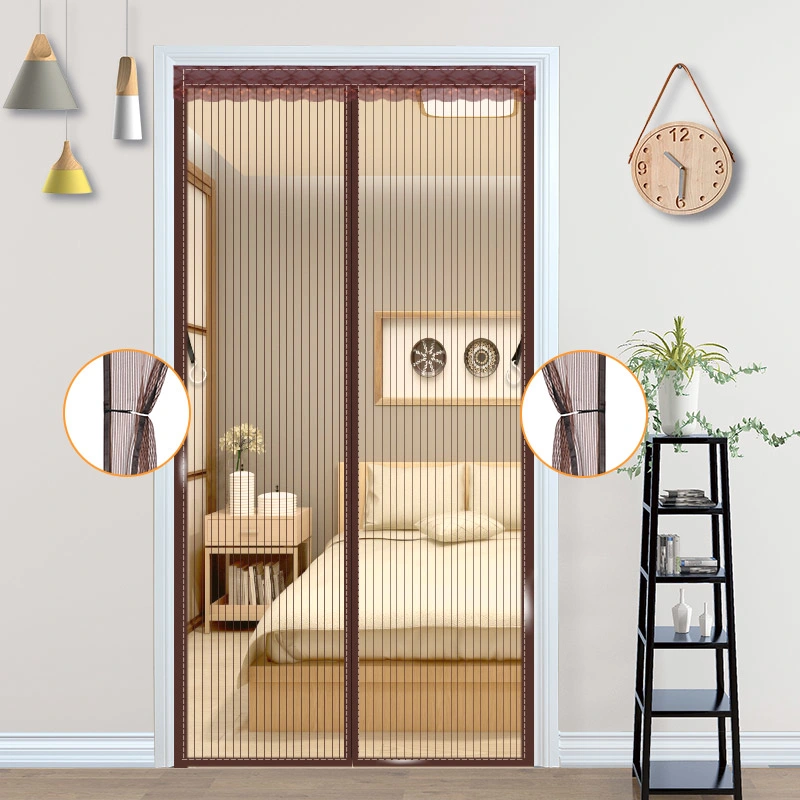 Magnetic Soft Yarn Screen Door Anti-Mosquito Curtain