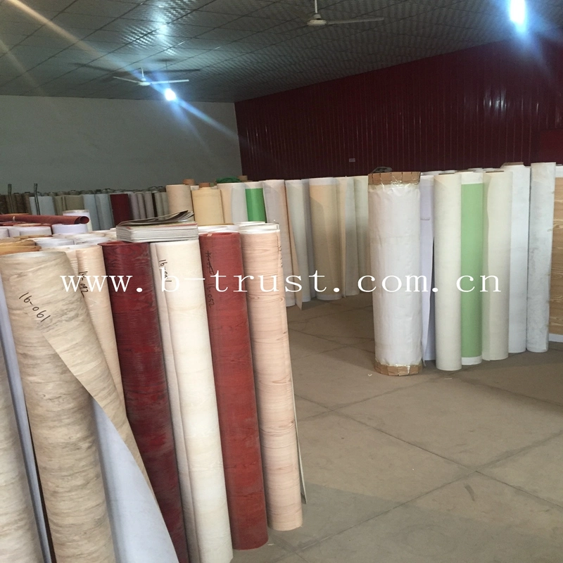 Wood Grain PVC Decorative Film/Foil for Cabinet/Door Vacuum Membrane Press Bgl090-095