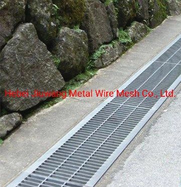 Building Material Hot DIP Galvanized Floor Grating Steel Bar Grating Steel Drainage Cover Industrial Walkways