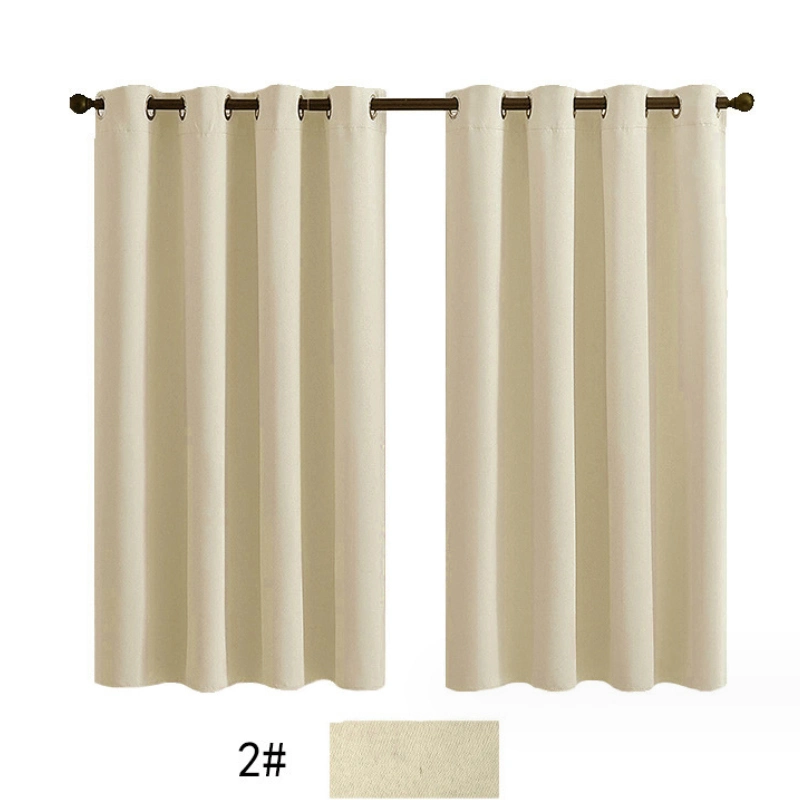 General Pleat Cheap Black out Door Luxury Cloth Curtain for The Living Room Curtain