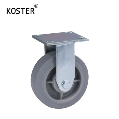 4inch 5inch 6inch 6inch Industry Heavy Duty Shopping Trolley TPR Caster Wheels