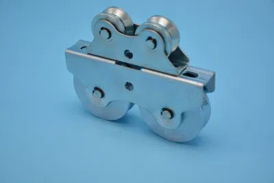 Round Swivel Brake Shopping Trolley Heavy Duty Stainless Steel Polyurethane Wheels Caster