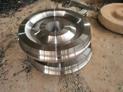 Customized Heavy Duty Portal Gantry Crane Wheel Industrial Trolley Electric Driven Rail Forged Wheels