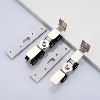 Sliding Door Roller Wardrobe Wood Door Hanging Wheel for Furniture Hardware Wheel