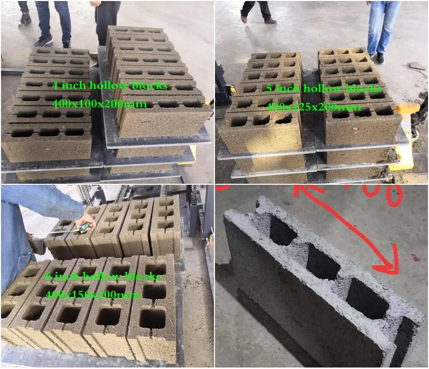 House Building Block Machine Qtj4-25D Alibaba China Cement Block Machine