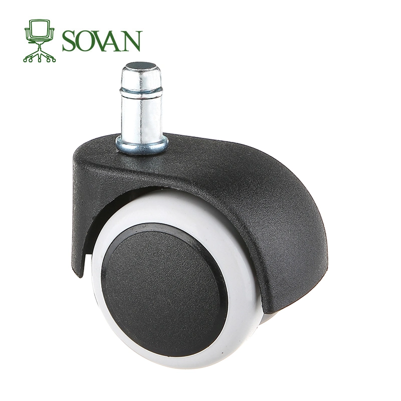 China Furniture 2 Inch Casters Wheel Soft Rubber Silent Casters with Bearing for Office Chair Caster-Swivel