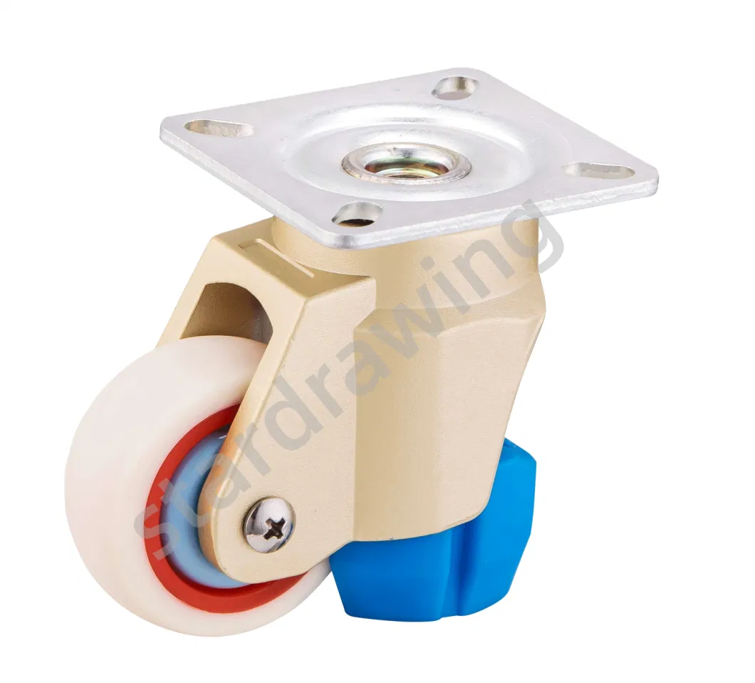 Stardrawing 50kg Mini Size Casters Leveling Castor Wheels