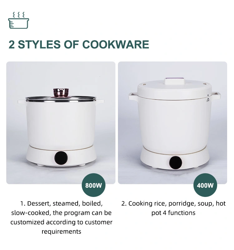 China New Product 2 in 1 Household Application Multifunctional Rice Cooker