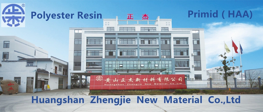 Outdoor Industrial Type Excellent Mechanical Properties Zj9032 Is a Carboxylated Saturated Polyester Resin